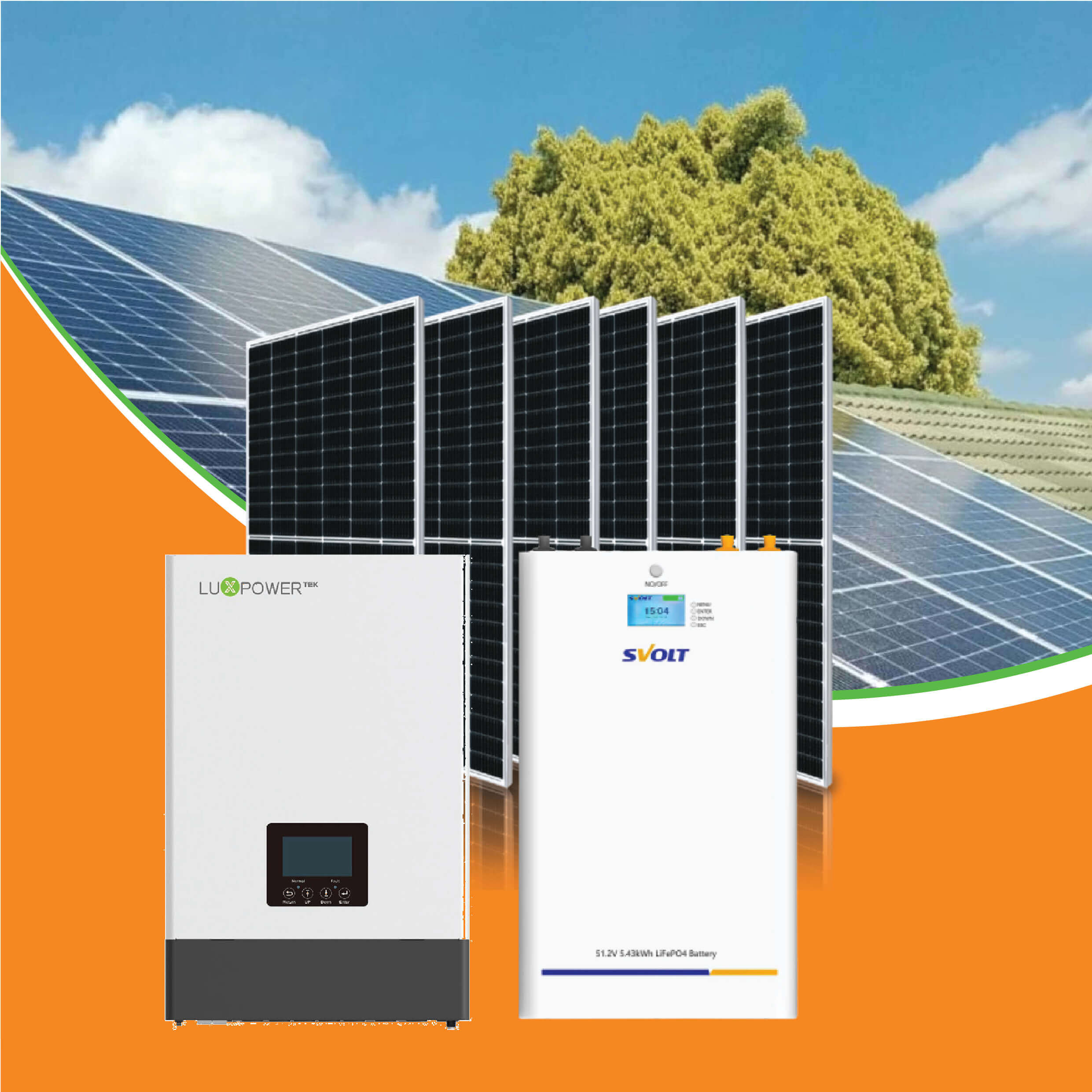 5kW Solar System Trendline Package